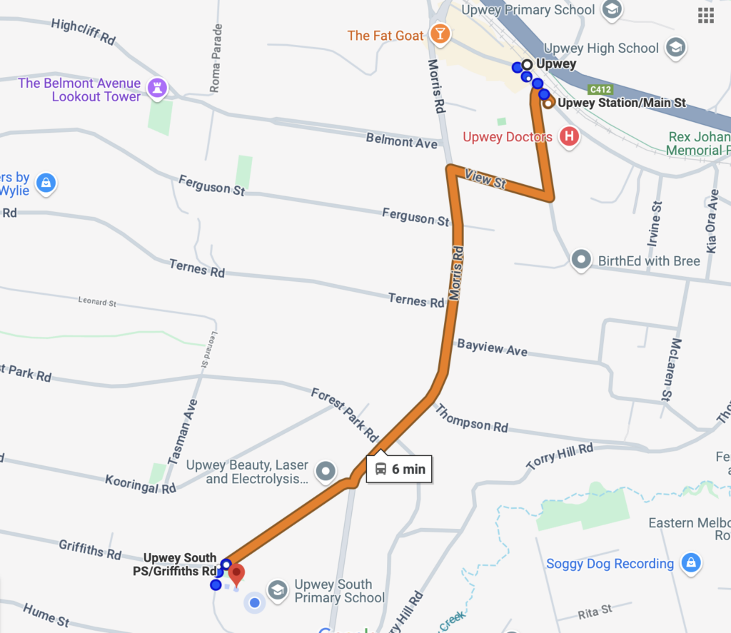 Bus route 699 to 3MDR